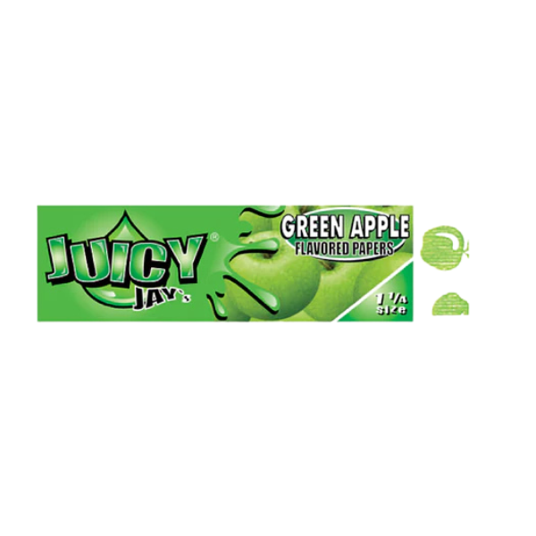 Juicy Jay Paper / Green Apple 1 1/4 *****